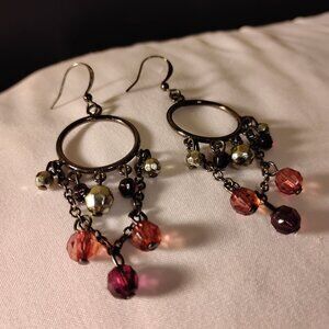 Bead Drop Ornate Handmade Earrings